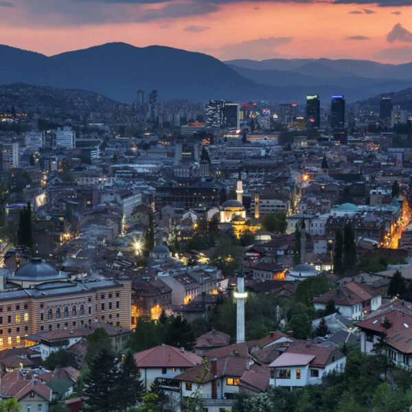 Europe, Bosnia and Herzegovina, Sarajevo Canton, Sarajevo, Žuta tabija